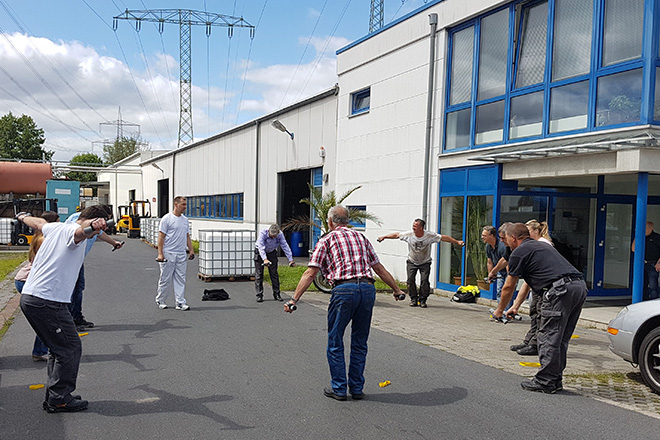 Gesundheitstage bei GREIBO -Chemie